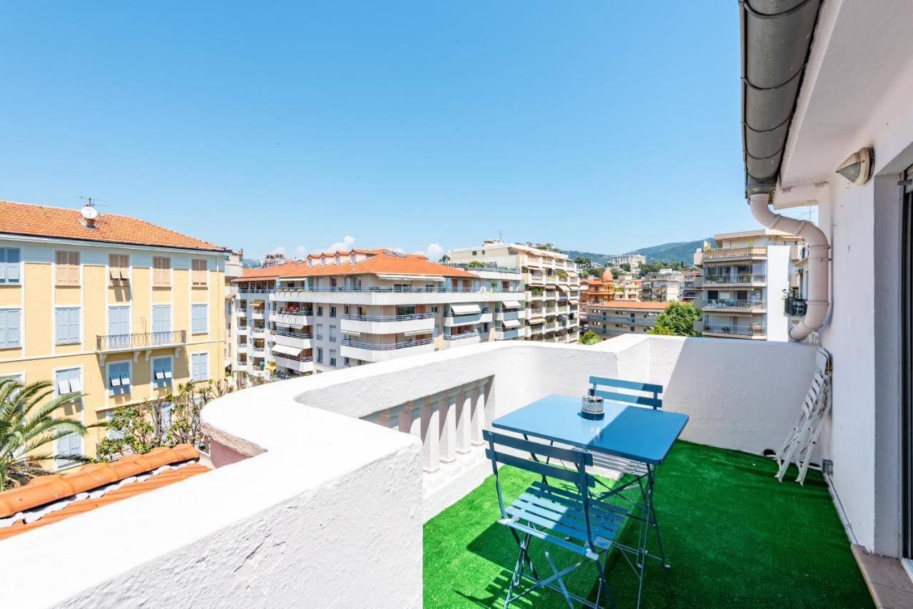 尼斯2T Spitalieri - Terrasse A Ciel Ouvert - Magnifique 2P - Centre公寓 外观 照片