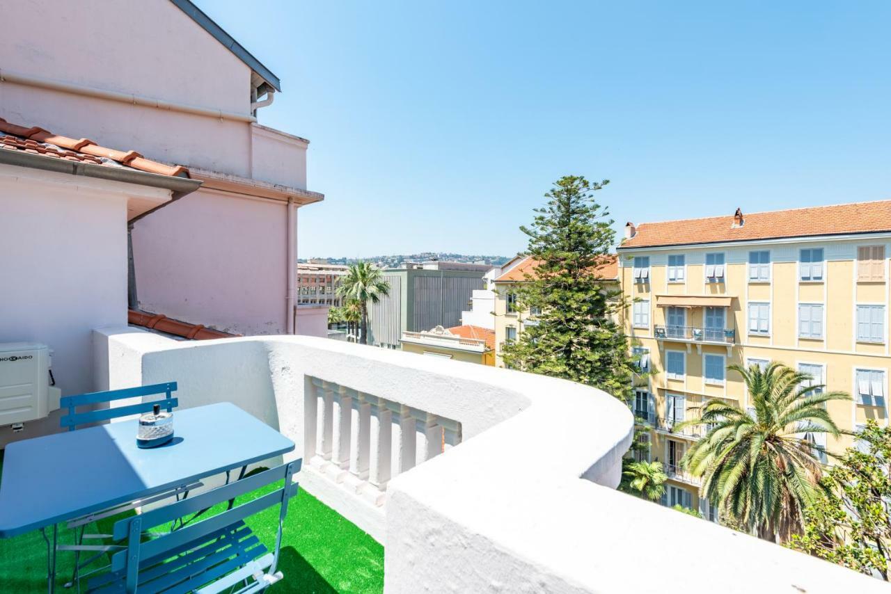尼斯2T Spitalieri - Terrasse A Ciel Ouvert - Magnifique 2P - Centre公寓 外观 照片