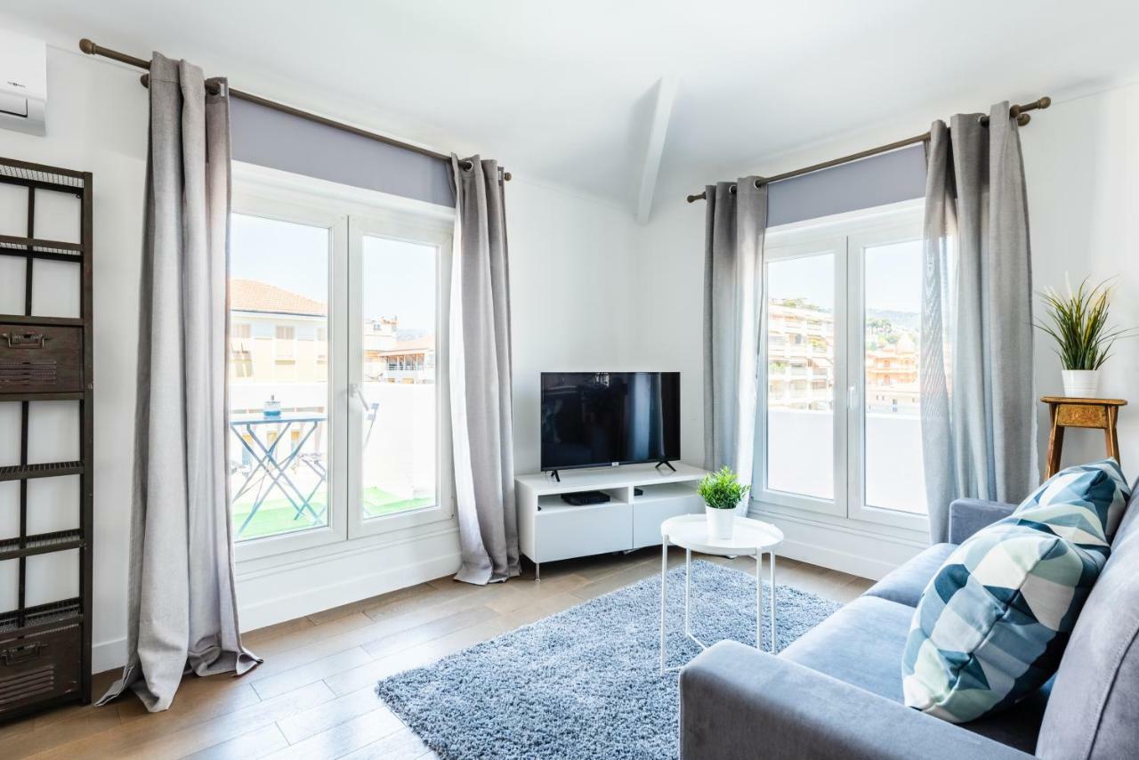 尼斯2T Spitalieri - Terrasse A Ciel Ouvert - Magnifique 2P - Centre公寓 外观 照片